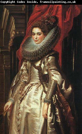 RUBENS, Pieter Pauwel Portrait of Marchesa Brigida Spinola Doria