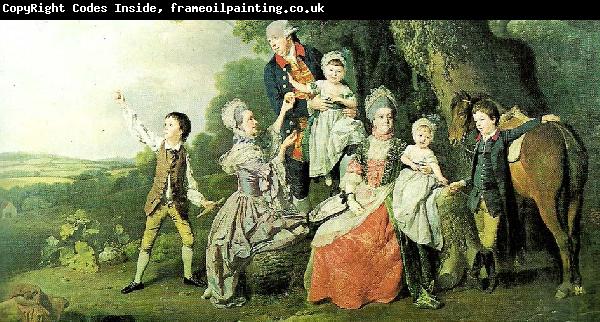 ZOFFANY  Johann the bradshaw family, c.