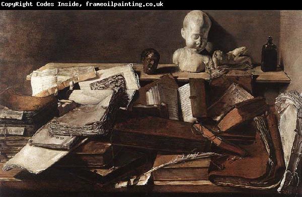 unknow artist Still-Life with Books