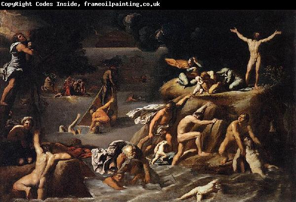 Agostino Carracci The Flood