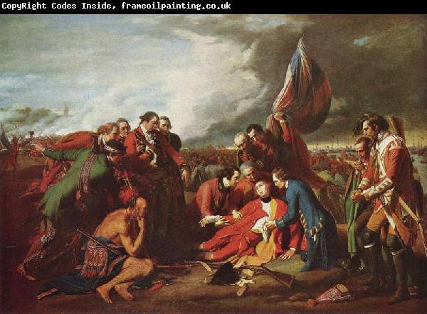 Benjamin West Tod des Generals Wolfe