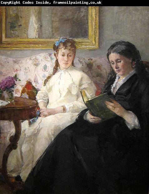 Berthe Morisot Mother and Sister of the Artist