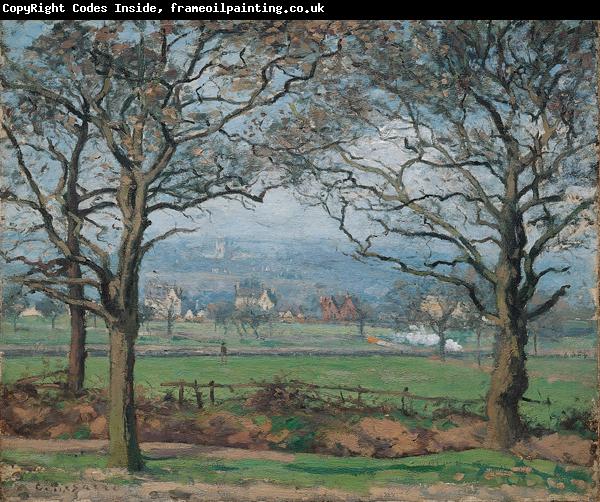 Camille Pissarro Near Sydenham Hill