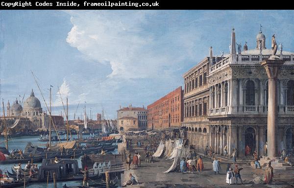 Canaletto The Molo Venice