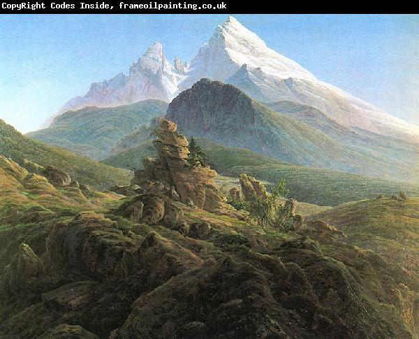 Caspar David Friedrich Der Watzmann