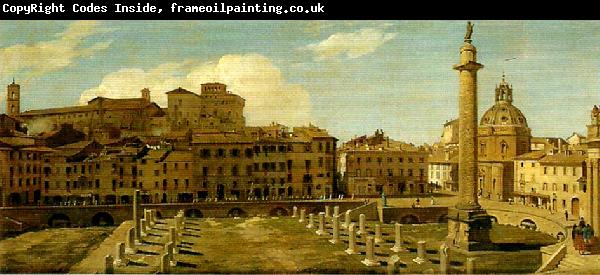 Charles Lock Eastlake view of the forum of trajan rome