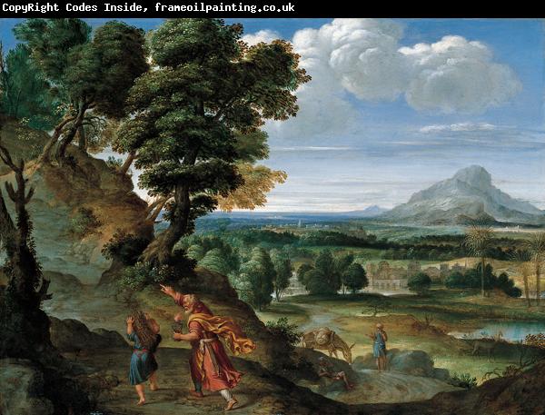 Domenichino Abraham Leading Isaac to Sacrifice