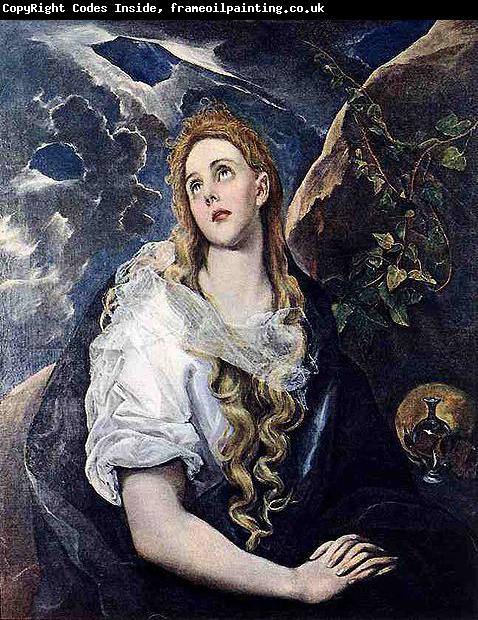 El Greco Mary Magdalen in Penitence