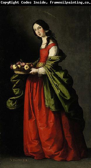 Francisco de Zurbaran Santa Dorotea