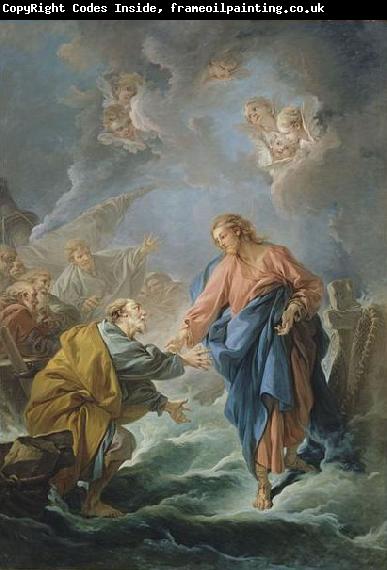 Francois Boucher Saint Peter Attempting to Walk on Water