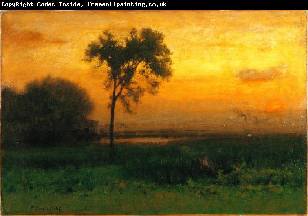 George Inness Sunrise