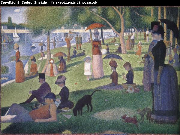 Georges Seurat A Sunday afternoon on the is land of la grande jatte