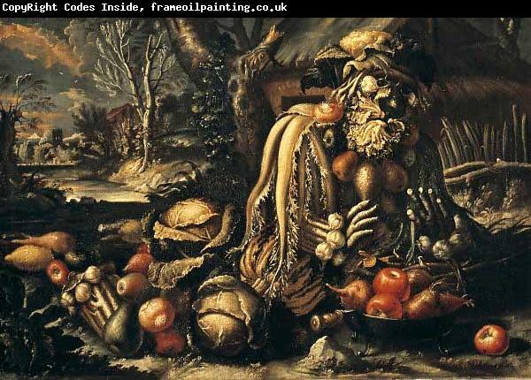 Giuseppe Arcimboldo aus einer Serie der Vier Jahreszeiten