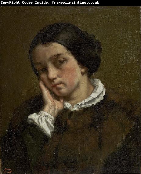 Gustave Courbet Zelie Courbet