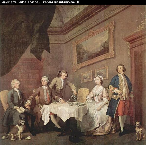 HOGARTH, William Familie Strode Familienportrat