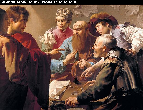 Hendrick ter Brugghen The Calling of St. Matthew