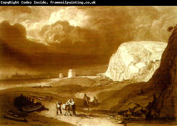 J.M.W.Turner martello towers near bexhill sussex