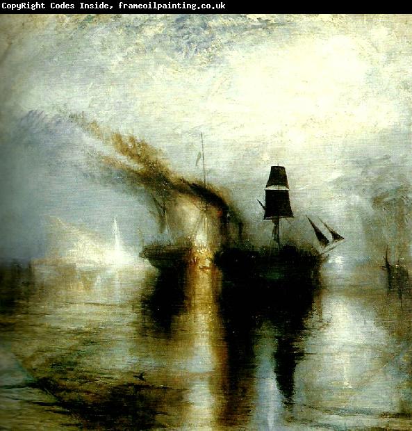 J.M.W.Turner peace burial at sea