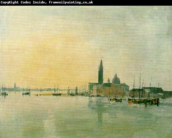 J.M.W.Turner venice san giorgio maggiore from the dogana