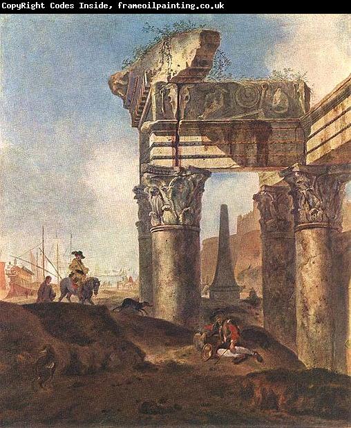 Jan Baptist Weenix Ancient Ruins