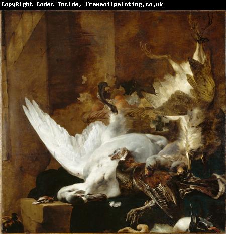 Jan Baptist Weenix Still Life with a Dead Swan