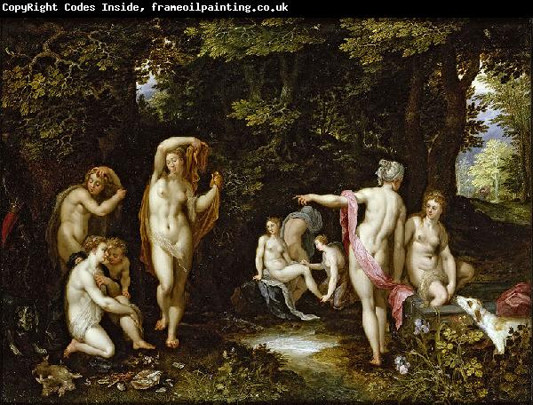 Jan Brueghel The Elder Diana und Aktaion