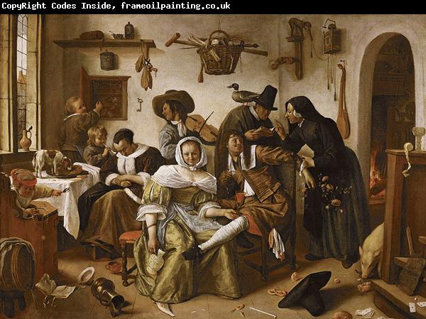 Jan Steen Die verkehrte Welt