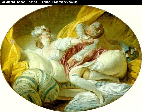 Jean-Honore Fragonard den vackra tjansteflickan