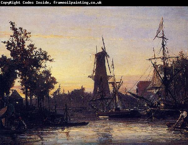 Johan Barthold Jongkind Binneshaven