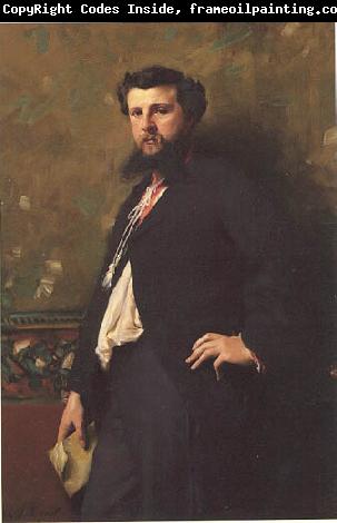 John Singer Sargent Portrait of French writer Edouard Pailleron