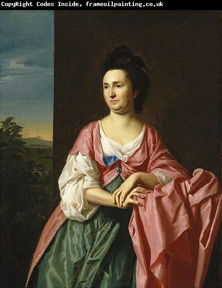 John Singleton Copley Mrs. Sylvester Gardiner, nee Abigail Pickman, formerly Mrs. William Eppes