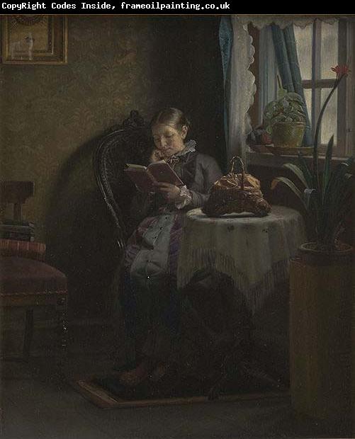 Michael Ancher Anna Ancher reading