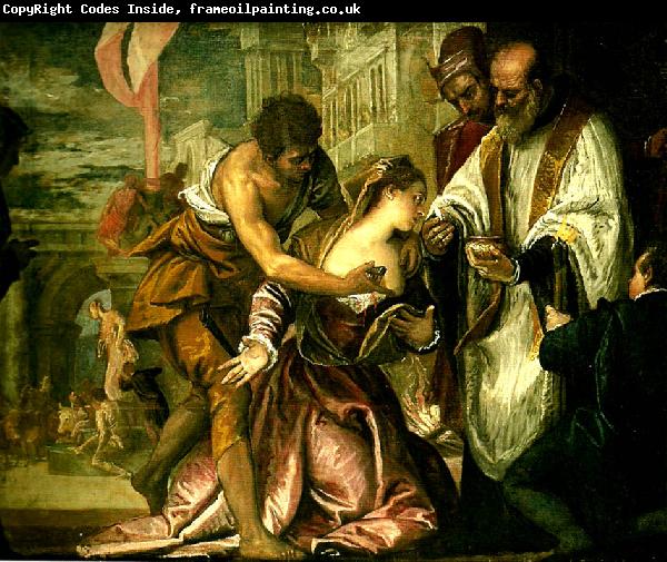 Paolo  Veronese last communion and martyrdom of st