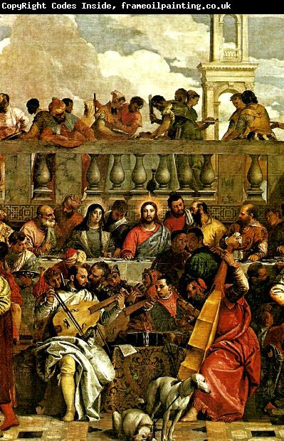 Paolo  Veronese details of marriage feast at cana