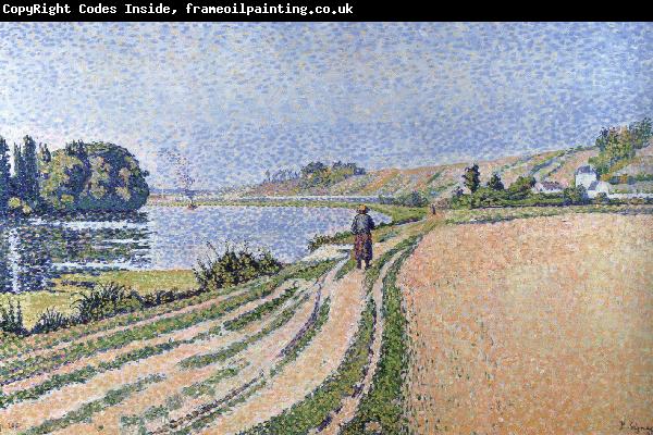 Paul Signac rivrtbank herblay opus