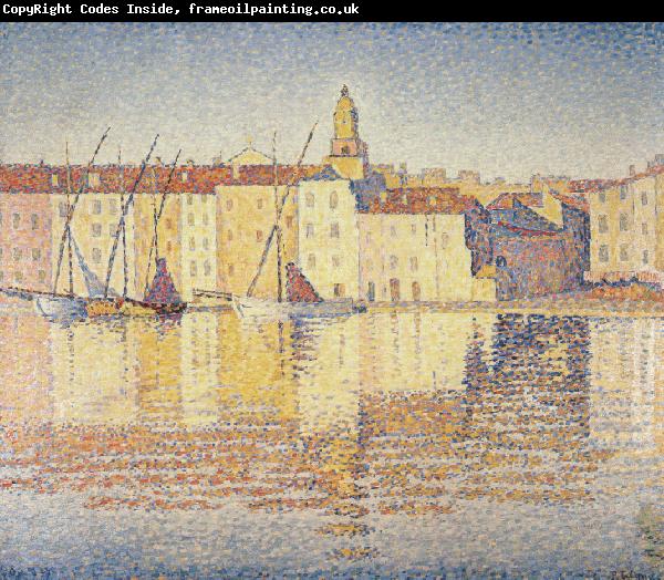 Paul Signac houses in the port saint tropez opus