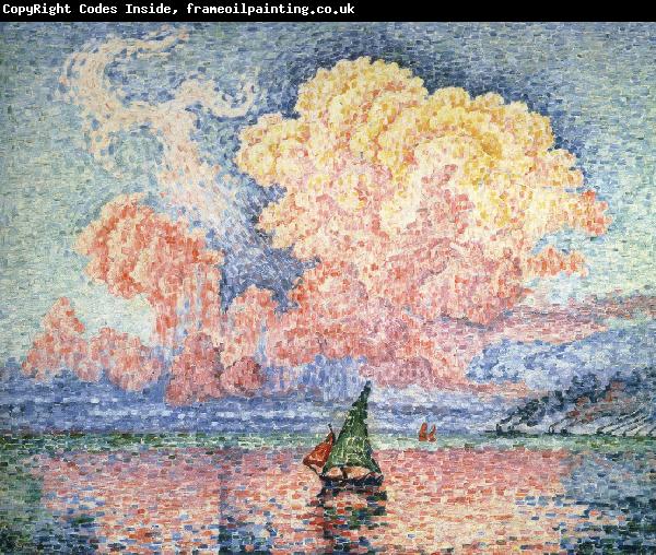 Paul Signac pink cloud