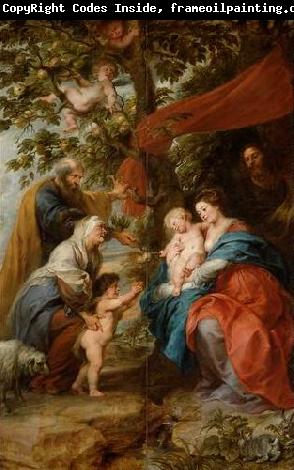 Peter Paul Rubens Holy Family under the Apple Tree