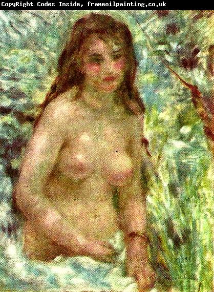 Pierre-Auguste Renoir naken flicka i solsken