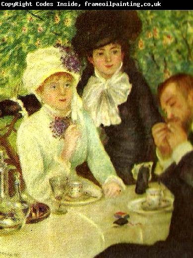 Pierre-Auguste Renoir efter lunchen