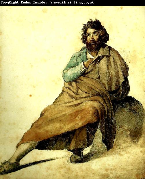 Theodore   Gericault paysan italien