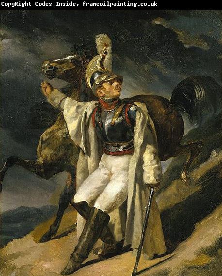 Theodore Gericault The Wounded Cuirassier, study