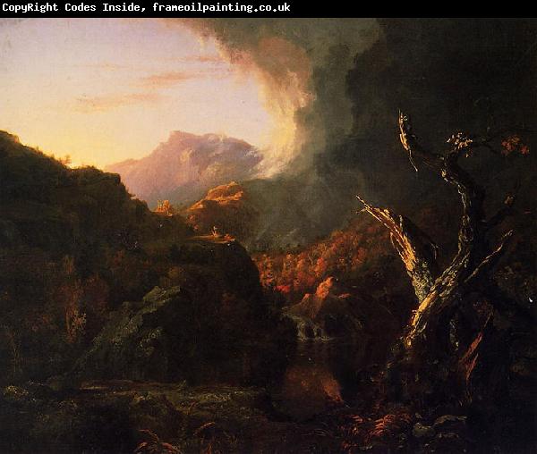 Thomas Cole Landscape with Dead Tree