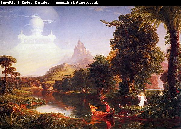 Thomas Cole The Voyage of Life Youth