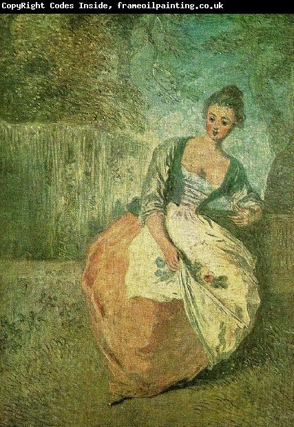 WATTEAU, Antoine en rokokodam