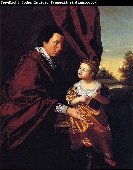 unknow artist Thomas Middleton of Crowfield and His Daughter Mary