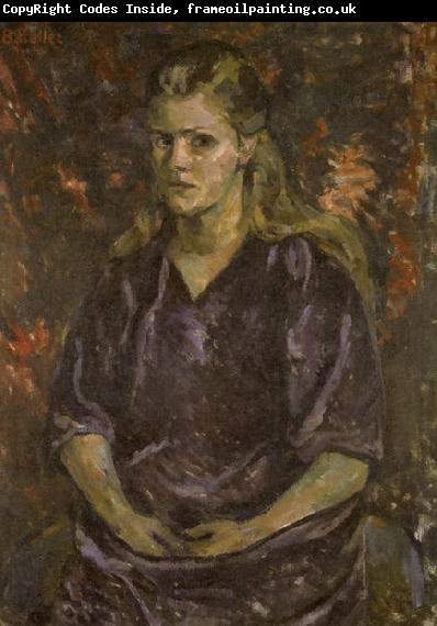 unknow artist Painting of Anna Mahler