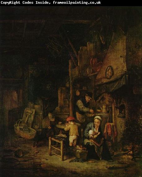 Adriaen van ostade Peasant family at home