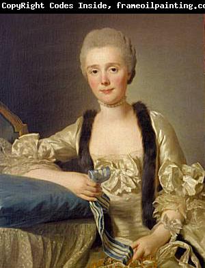 Alexander Roslin Portrait of Margaretha Bachofen-Heitz, wife of the Basle Ribbon merchant