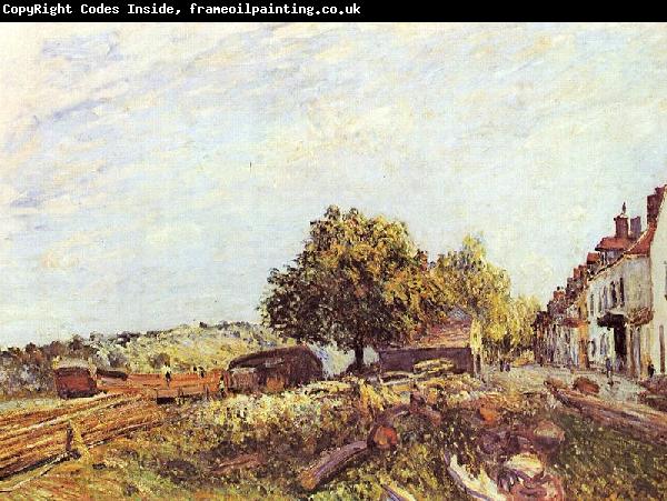 Alfred Sisley Saint Mammes am Morgen